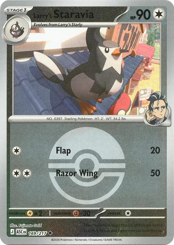 Staravia de Laureano (Poké Ball) 169 – Héroes Ascendentes