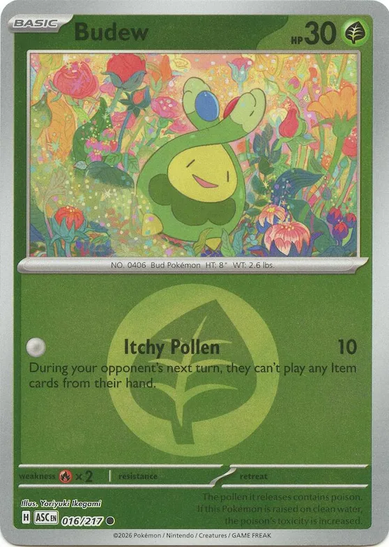 Budew (padrão símbolo de Energia) 16 – Heróis Excelsos