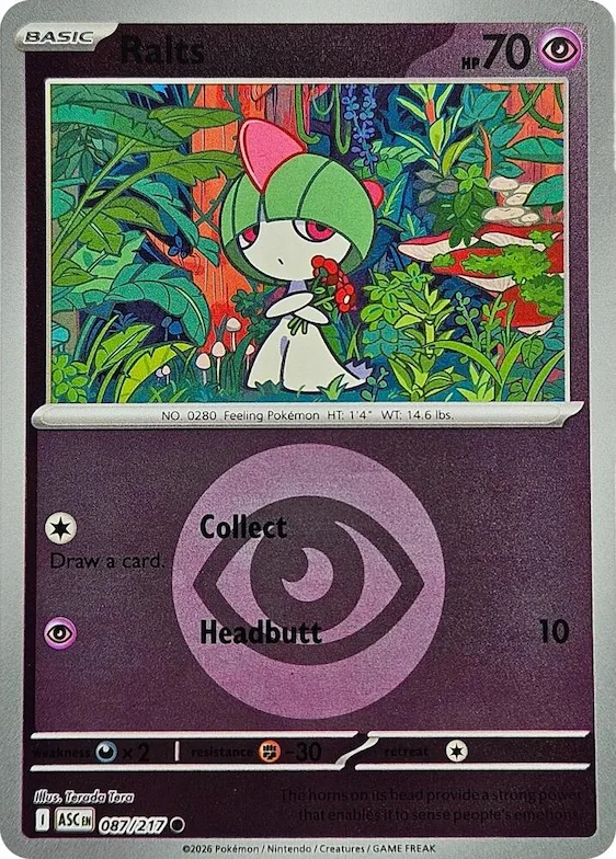 Ralts (motivo simbolo Energia) 87 – Ascesa Eroica