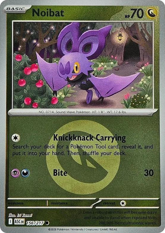 Noibat (motivo símbolo de Energía) 156 – Héroes Ascendentes