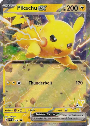 Pikachu ex (Pikachu 60) #106 – Battle Academy 2024