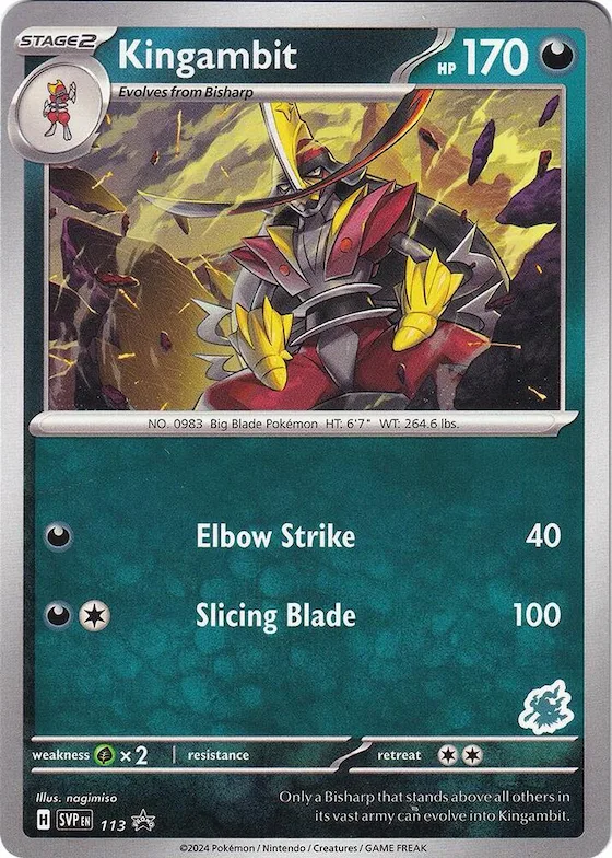 Kingambit - Darkrai Deck #113 – Battle Academy 2024