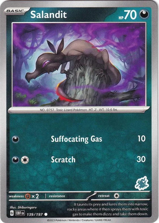 Salandit - Darkrai Deck #139 – Battle Academy 2024