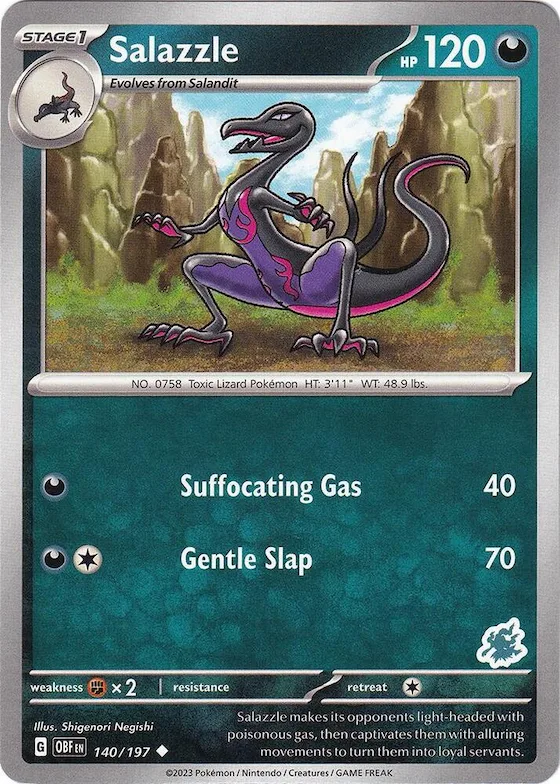Salazzle - Darkrai Deck #140 – Battle Academy 2024