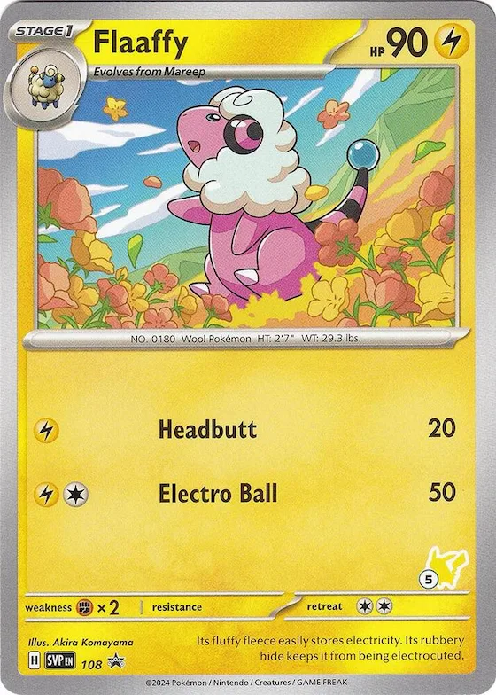 Flaaffy - Pikachu 5 #108 – Battle Academy 2024