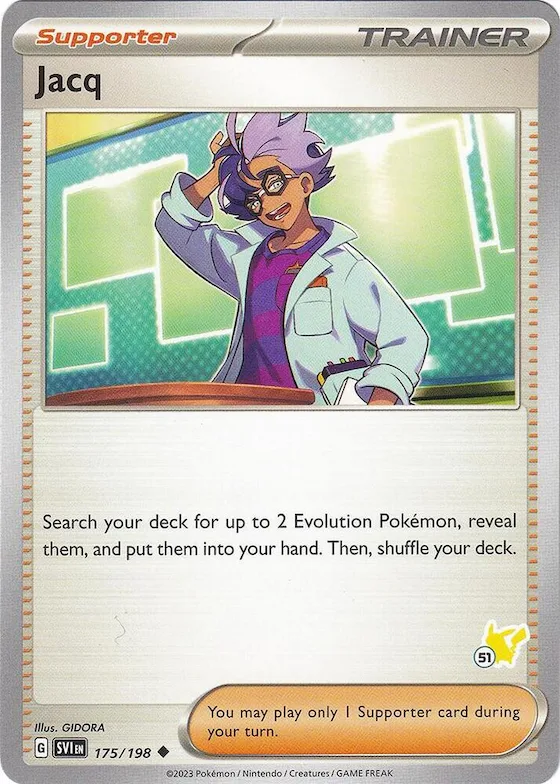 Jacq - Pikachu 51 #175 – Battle Academy 2024