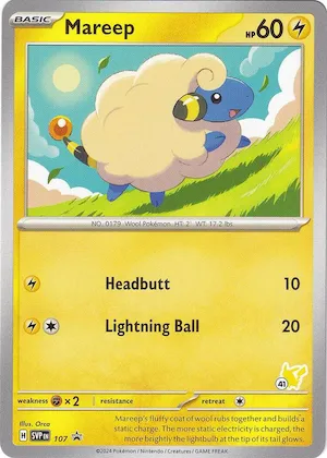 Mareep - Pikachu 41 #107 – Battle Academy 2024