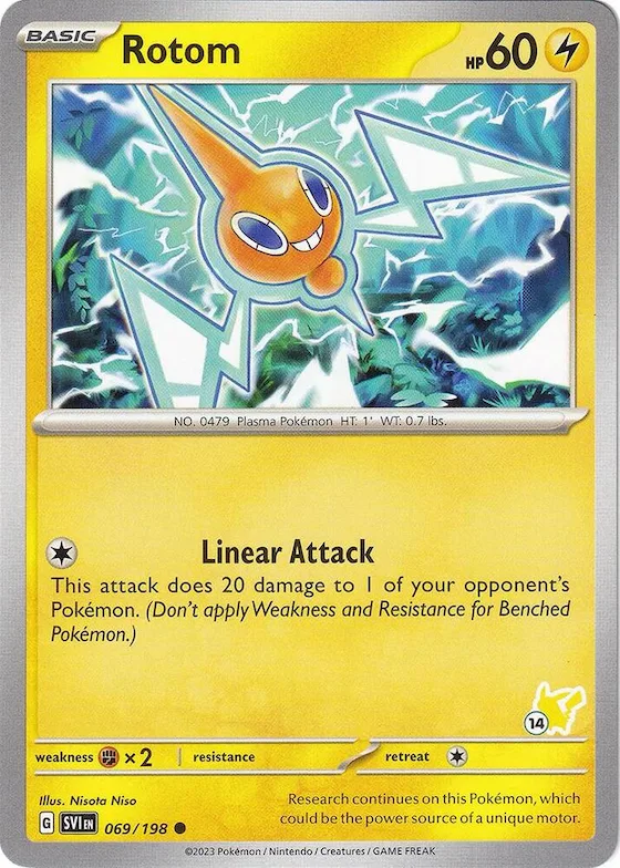 Rotom - Pikachu 14 #69 – Battle Academy 2024