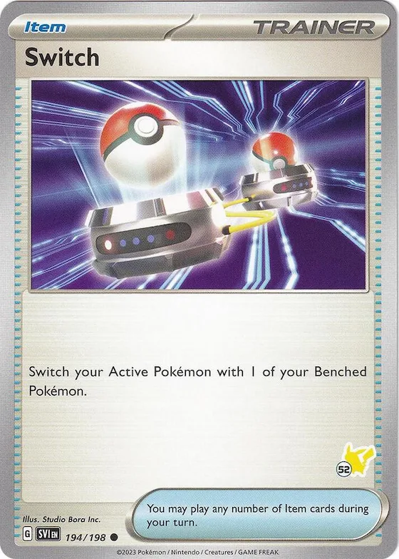 Switch - Pikachu 52 #194 – Battle Academy 2024