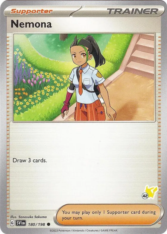 Nemona - Pikachu 42 #180 – Battle Academy 2024