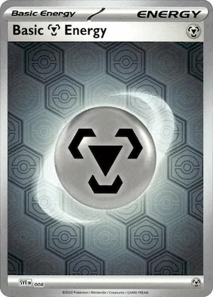 Basic Metal Energy (Reverse Holofoil) #8 – Shrouded Fable