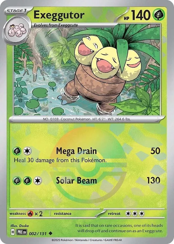 Exeggutor (motivo Poké Ball) 2 – Evoluzioni Prismatiche