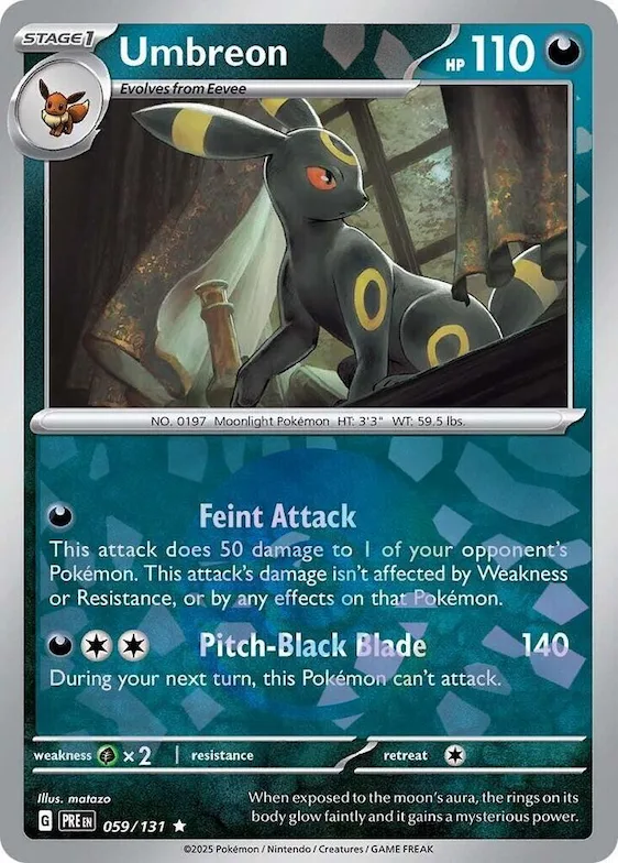 Umbreon (Poke Ball Pattern) #59 – Prismatic Evolutions