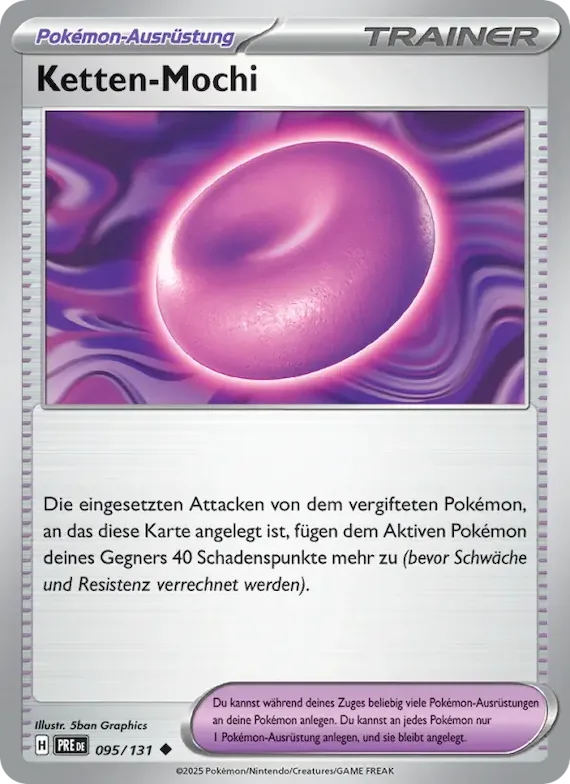 Ketten-Mochi (Pokéball-Muster) 95 – Prismatische Entwicklungen