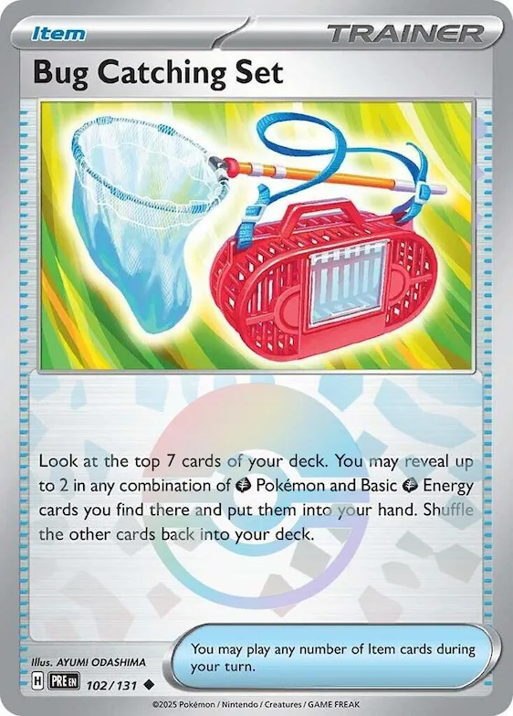 Bug Catching Set (Poke Ball Pattern) #102 – Prismatic Evolutions