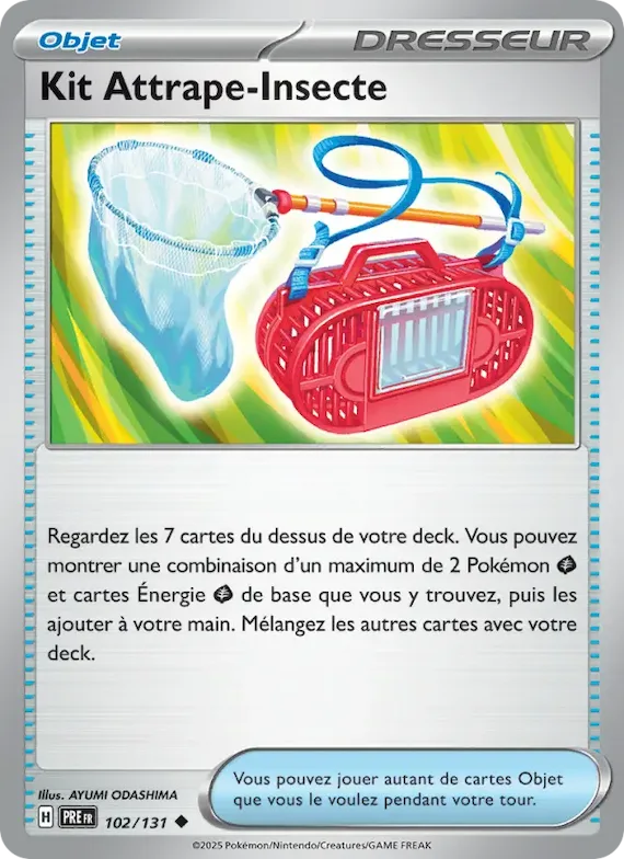 Kit Attrape-Insecte (motif Poké Ball) 102 – Évolutions Prismatiques