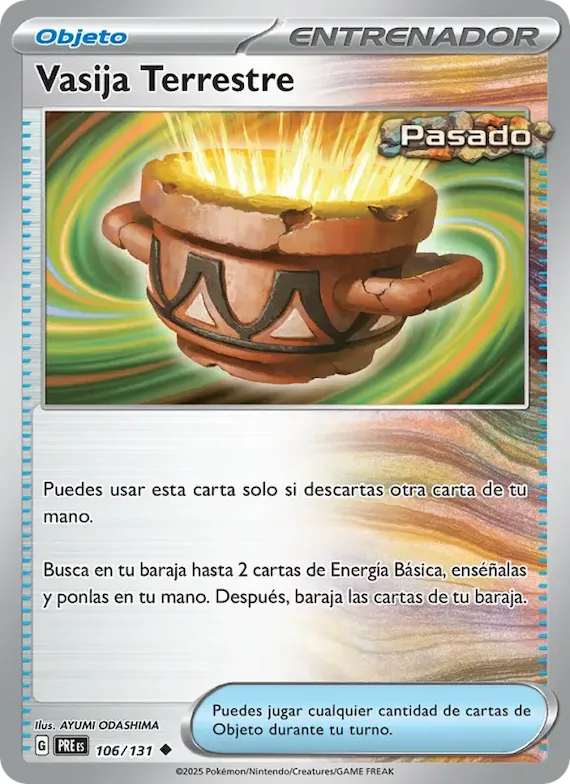 Vasija Terrestre (motivo Poké Ball) 106 – Evoluciones Prismáticas