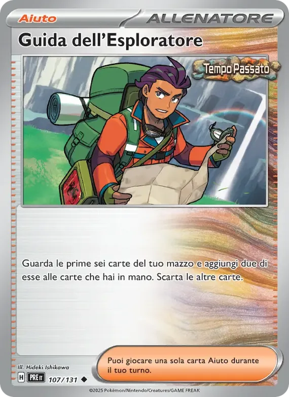 Guida dell'Esploratore (motivo Poké Ball) 107 – Evoluzioni Prismatiche