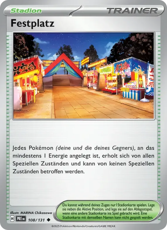 Festplatz (Pokéball-Muster) 108 – Prismatische Entwicklungen