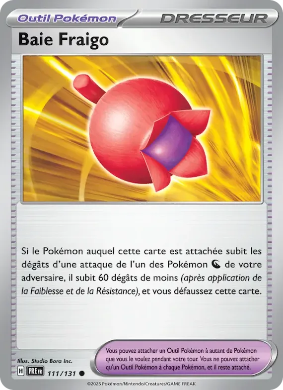 Baie Fraigo (motif Poké Ball) 111 – Évolutions Prismatiques