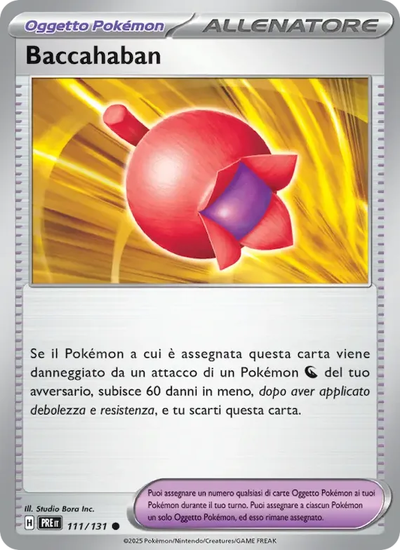 Baccahaban (motivo Poké Ball) 111 – Evoluzioni Prismatiche