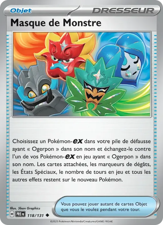 Masque de Monstre (motif Poké Ball) 118 – Évolutions Prismatiques