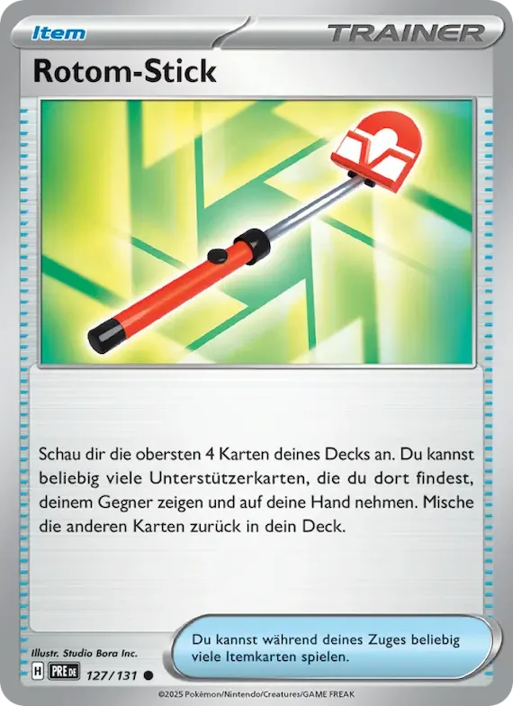Rotom-Stick (Pokéball-Muster) 127 – Prismatische Entwicklungen