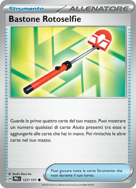 Bastone Rotoselfie (motivo Poké Ball) 127 – Evoluzioni Prismatiche