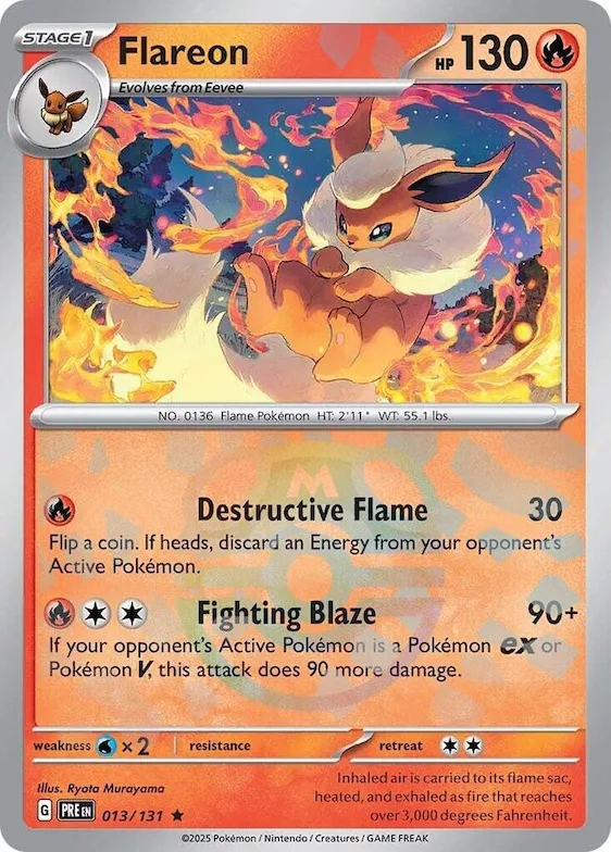 Pyroli (motif Master Ball) 13 – Évolutions Prismatiques