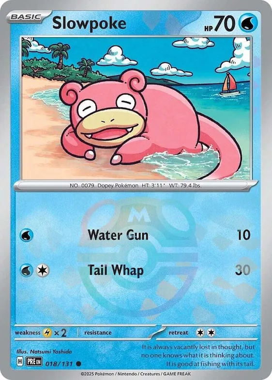 Slowpoke (Master Ball Pattern) #18 – Prismatic Evolutions