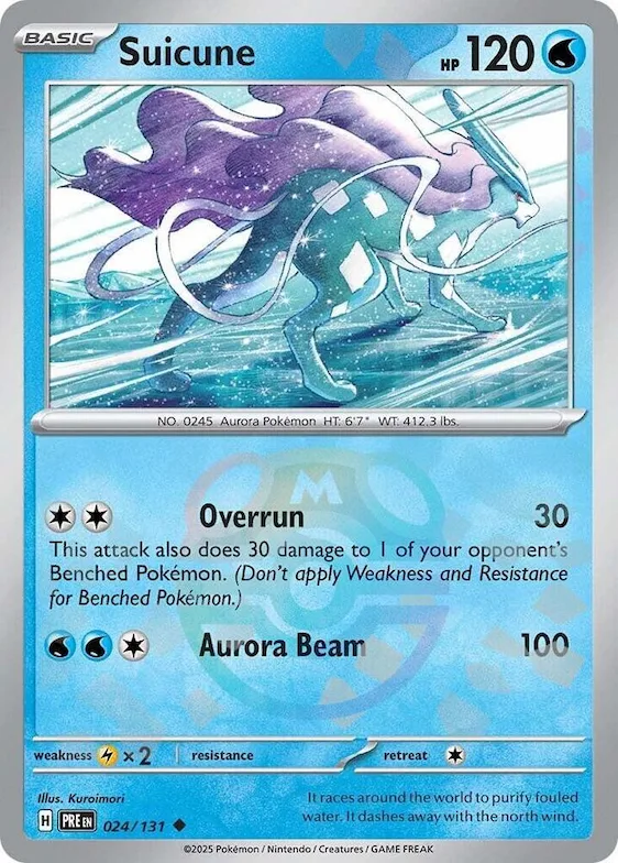 Suicune (Master Ball Pattern) #24 – Prismatic Evolutions