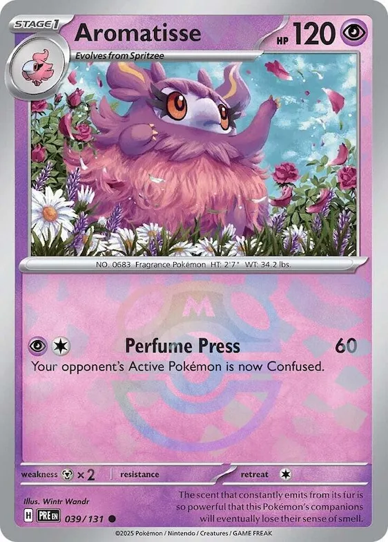 Aromatisse (Master Ball Pattern) #39 – Prismatic Evolutions