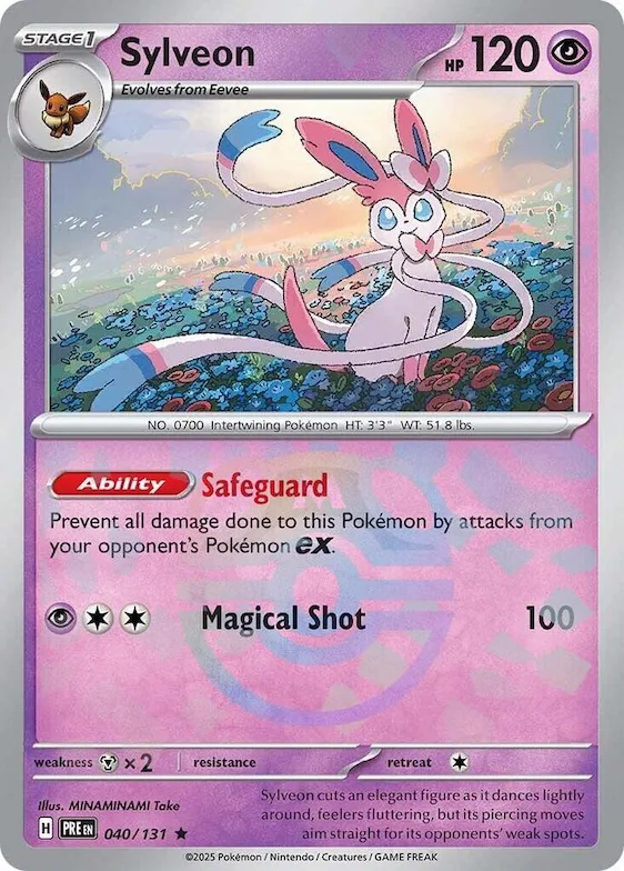 Sylveon (Master Ball Pattern) #40 – Prismatic Evolutions