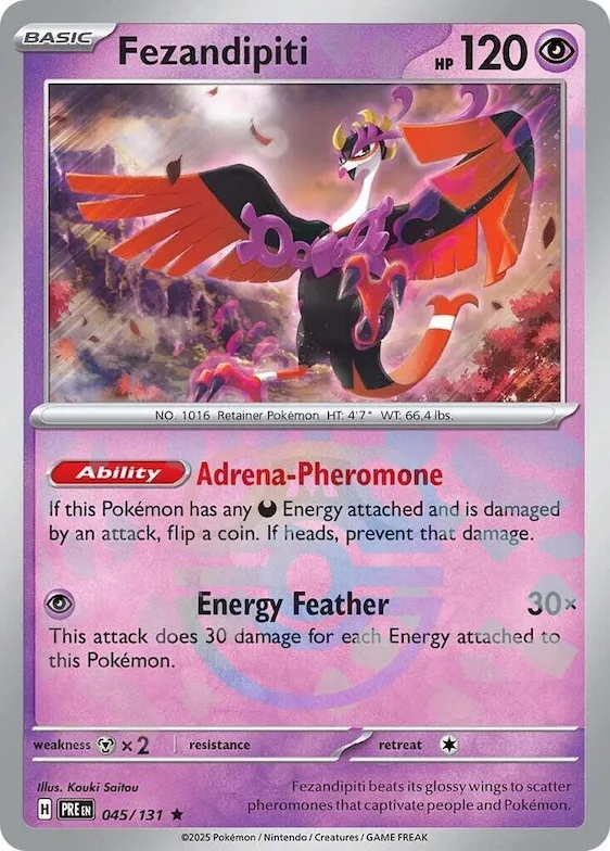 Fezandipiti (Master Ball Pattern) #45 – Prismatic Evolutions