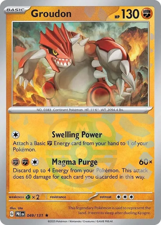 Groudon (motif Master Ball) 49 – Évolutions Prismatiques