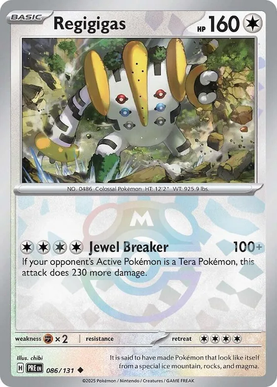 Regigigas (motif Master Ball) 86 – Évolutions Prismatiques