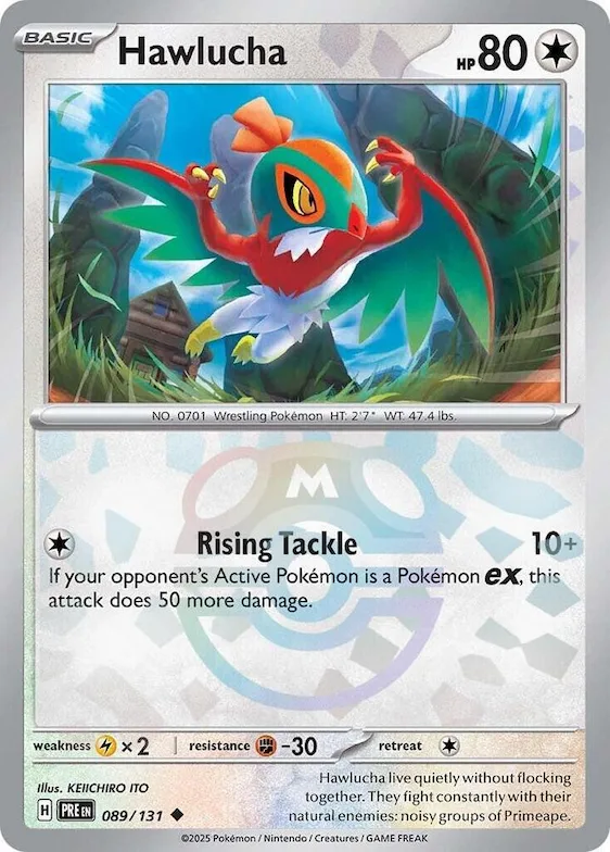 Hawlucha (Master Ball Pattern) #89 – Prismatic Evolutions