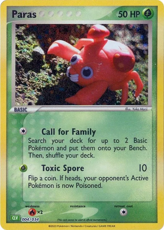 Paras #4 – Trading Card Game Classic