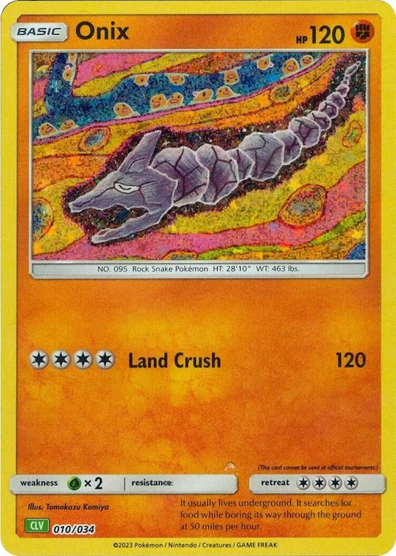 Onix #10 – Trading Card Game Classic