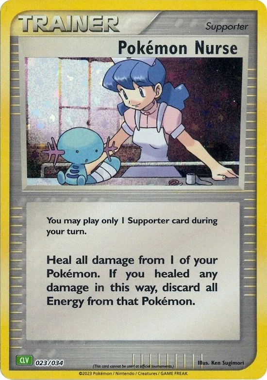 Pokemon Nurse #23 – Trading Card Game Classic