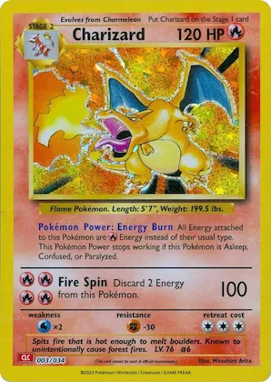 Charizard #3 – Trading Card Game Classic