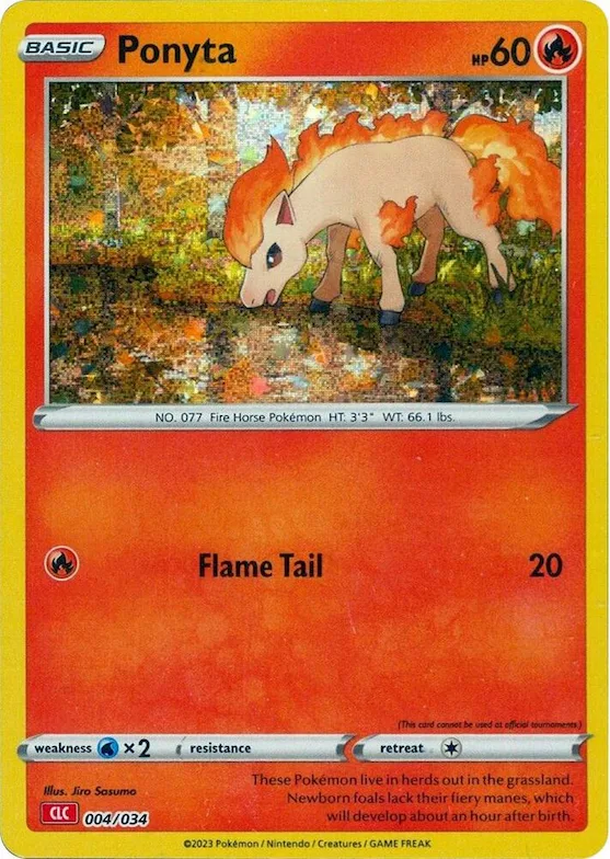 Ponyta #4 – Trading Card Game Classic