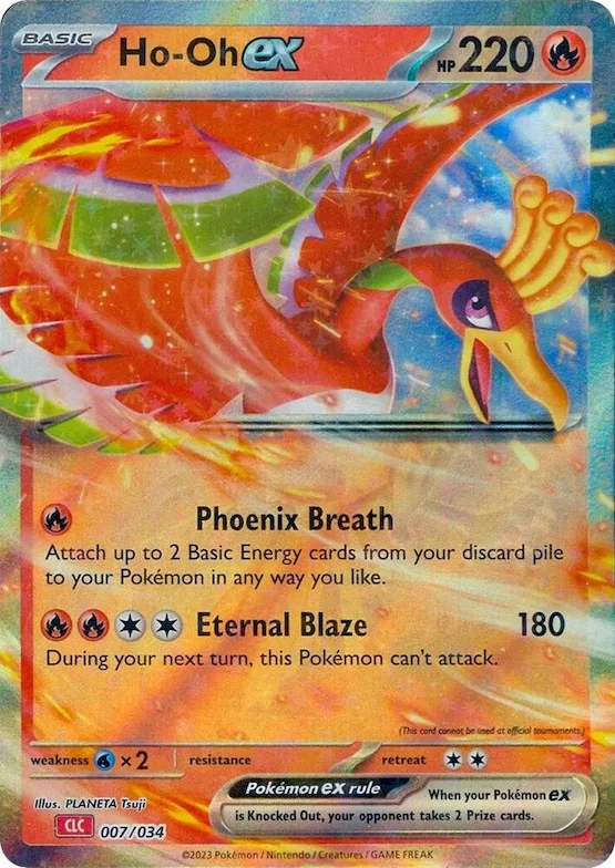 Ho-oh ex #7 – Trading Card Game Classic