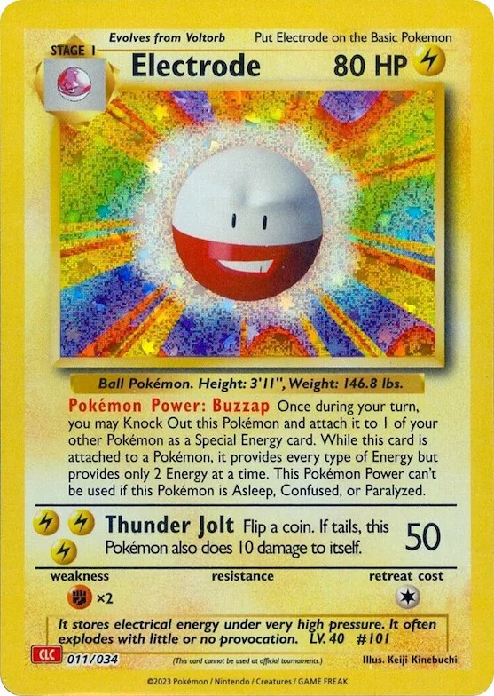 Electrode #11 – Trading Card Game Classic