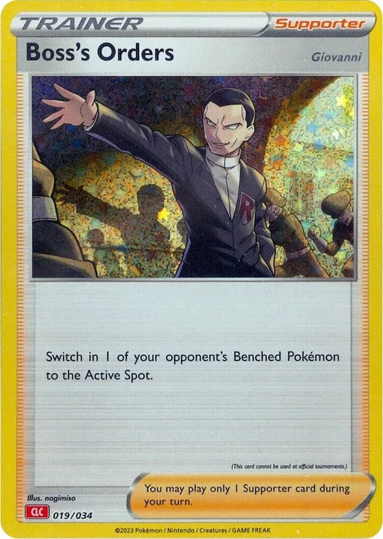 Boss's Orders (CLC) #19 – Trading Card Game Classic