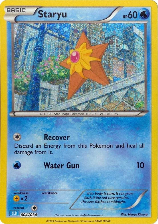 Staryu #4 – Trading Card Game Classic