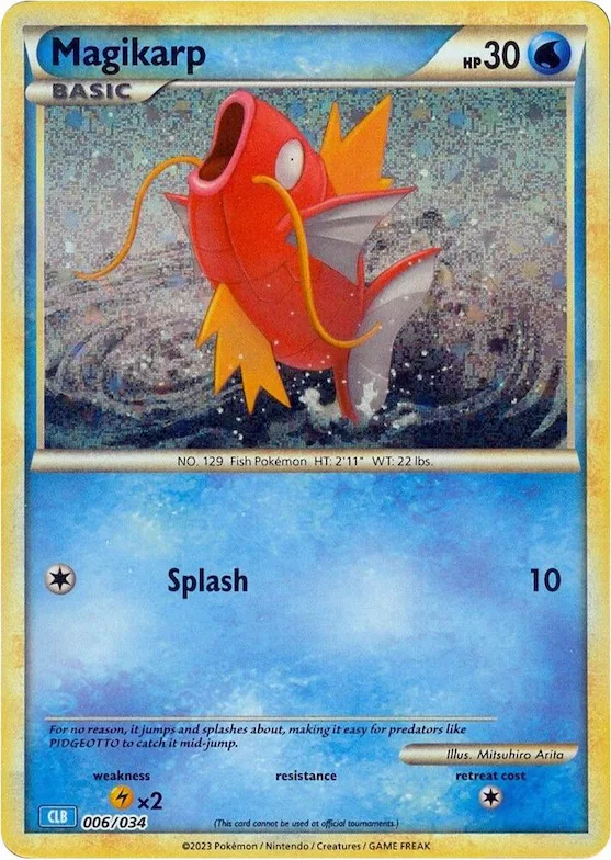 Magikarp #6 – Trading Card Game Classic