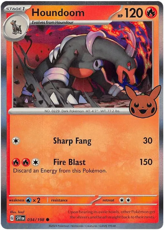 Houndoom #34 – Trick or Trade BOOster Bundle 2023