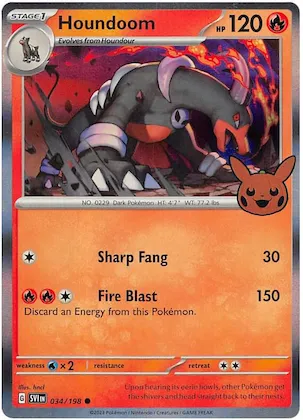 Houndoom #34 – Trick or Trade BOOster Bundle 2023