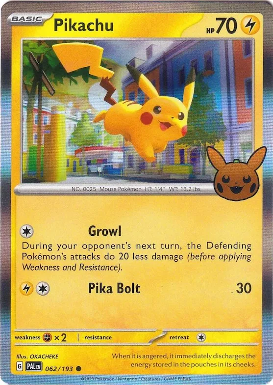 Pikachu #62 – Trick or Trade BOOster Bundle 2023